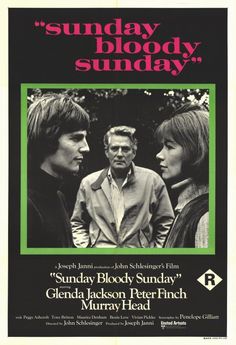 Lgbt Movies, Peter Finch, Sunday Movies, Glenda Jackson, Bessie Love, Day Lewis, Cinema Posters, Online Posters, Film Poster