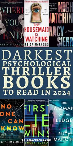 the cover of darkest psychic books to read in 2012