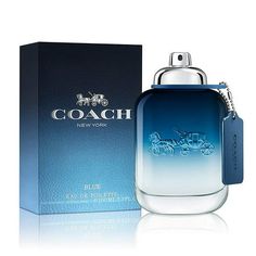 COACH COACH BLUE EDT SPRAY 3.3 OZ COACH BLUE/COACH EDT SPRAY 3.3 OZ (100 ML) (M) Coach Perfume, Coach Fragrance, Grey Hair And Makeup, Blue Perfume, Blue Coach, Masculine Fragrance, Perfume Store, Coach Poppy, Spicy Fragrance