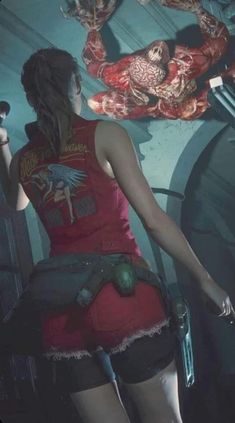 Resident Evil Licker Art, Claire Redfield Re2, Resident Evil Tattoo, Zed League Of Legends, Bio Organic, Resident Evil Collection