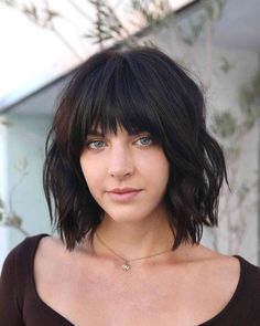 Long Layered Bob Hairstyles, Choppy Bob With Bangs, Long Bob With Bangs, Layered Bob With Bangs, Choppy Bob Haircuts, Bob Hairstyles With Bangs, Choppy Bob Hairstyles, Bob Haircut With Bangs, Layered Bob Hairstyles