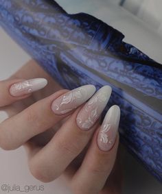 Ornate Nails, Bridal Nails Designs, Hard Gel Nails, Unghie Nail Art, Gel Toe Nails, Wow Nails, Romantic Nails, Grunge Nails, Long Acrylic Nails Coffin