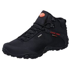 Buy Men's Outdoor High-Top Oxford Water Resistant Trekking Hiking Boots - Black - C118697CXSOHiking & Trekking Online, Get More Discount and Free Shipping.