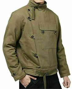 Men Swedish Army Military Tank Motorcycle Winter Warm WW2 Vintage Cotton Jacket | eBay Spring Military Outerwear With Stand Collar, Casual Stand Collar Pea Coat With Pockets, Casual Pea Coat With Stand Collar And Pockets, Casual Pea Coat With Pockets For Outdoors, Utility Hooded Outerwear With Buttons, Casual Outdoor Pea Coat With Pockets, Military Style Outerwear With Stand Collar And Buttons, Military Outerwear With Stand Collar And Buttons, Military Outerwear With Stand Collar