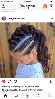 Mixed Race Hairstyles, Children Hairstyles, Super Cute Hairstyles, Girl Braids