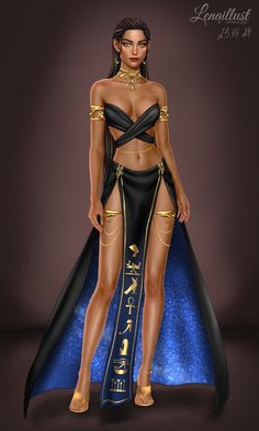 Song Of The Crimson Nile Anubis Halloween Costume, Egyptian Cosplay, Spiritual Outfits, Egypt Costume, Holloween Costume, Amazing Halloween Makeup, Trendy Halloween Costumes, Concept Clothing