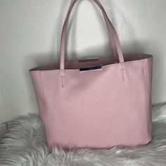 Ted Baker New With Tags Beautiful Leather Ted Baker Tote Bag, Ted Baker London Bags, Tote Bag Outfit, London Bags, Bag Outfit, Ted Baker London, Cloth Bags, Ted Baker, Pink Color