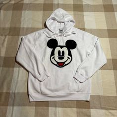 Nwt. Measurements In Photos. Product Info: Bring Back Those Memories With This Disney Mickey Mouse Hoodie. The Crocheted Design Makes It The Perfect Gift For Women Everywhere. Whether It Be For And Achievement, Halloween, Christmas Or A Birthday. Long Sleeves And A Classic Crew Cut Neck Make This Comfortable Graphic Tee, One Women Will Love To Wear. Disney Hoodie With Cartoon Print For Winter, Disney Cotton Hoodie With Cartoon Print, Disney Cartoon Print Hoodie For Winter, Disney Style Winter Hoodie With Cartoon Print, Disney Cartoon Print Winter Hoodie, Mickey Mouse Sweatshirt For Winter Streetwear, Disney Cotton Hoodie With Drawstring, Disney Cotton Hoodie With Drawstring Hood, Mickey Mouse Long Sleeve Fleece Hoodie