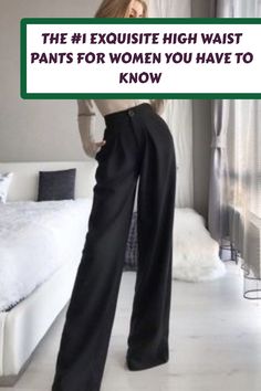 [PaidAd] 15 Impressive High Waist Pants For Women Formal Advice You Need To See In No Time #highwaistpantsforwomenformal