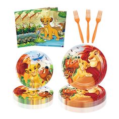 PRICES MAY VARY. Value Bundle: You will get 20*dinner paper plates (9 inches), 20*dessert paper plates (7inches) 20 Plastic fork and 20 napkins.That can serve 20 guests, enough quantity for theme birthday big day! High Quality Material: Our lion king party supplies tableware set is made of environmentally friendly paper, non-toxic and durable, which can protect your health. Lion themed napkins are soft and absorbent, and paper plates are roomy for food and drinks, making them perfect for you and Lion King 1st Birthday Party Ideas Boys, Lion King Baby Shower Ideas, Lion King Party Favors, Lion King Party Decorations, Lion King Birthday Party Ideas, Lion King Theme, Lion King Party, Lion King Baby Shower, Lion King Baby