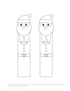 a drawing of santa claus on top of a tube with the word merry written below it