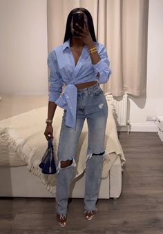 Miami Style, Classy Girl, Denim Chic, Miami Fashion, Dressy Outfits, Purple Nails, Lookbook Outfits, Daily Outfits, Fashion Inspo Outfits