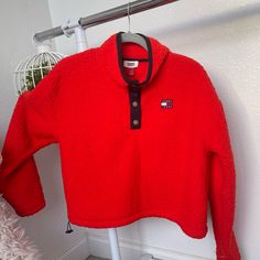 New With Tag, Excellent Condition, Never Worn Size M Feel Free To Ask Questions Same Or Next Day Shipping (Monday-Saturday) Teddy Sweatshirt, Tommy Hilfiger Crewneck, Purple Crewneck, Tommy Hilfiger Hoodie, Tommy Hilfiger Sweatshirt, Crewneck Sweatshirt Women, Sweatshirt Zipper, Short Sleeve Hoodie, Tommy Hilfiger Tops