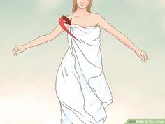 a woman in a white dress holding her arms out