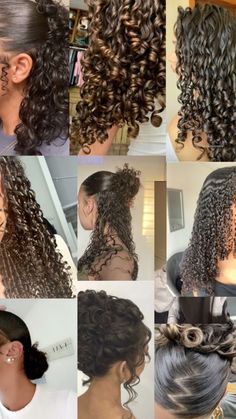 Curly Hair Inspo, Highlights Curly Hair