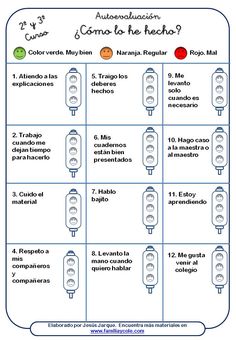 the spanish calendar is filled with numbers and symbols