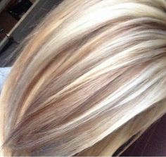 Blonde Brown Contrast Hair, Hair Dye Videos, Beautiful Blonde Hair, Blonde Hair Inspiration