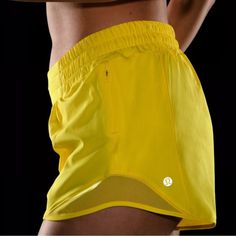 Brand New Without Tags, Size 10 Lululemon Shorts No Flaws Low Rise Smoke Free Home :) Yellow Athletic Shorts With Built-in Shorts For Workout, Yellow Stretch Athletic Shorts For Running, Yellow Athleisure Athletic Shorts For Training, Yellow Activewear With Built-in Shorts For Training, Yellow Athletic Shorts With Built-in Shorts For Training, Yellow Go-dry Bottoms For Workout, Yellow Athletic Shorts With Built-in Shorts For Yoga, Yellow Go-dry Workout Bottoms, Yellow Go-dry Sports Shorts