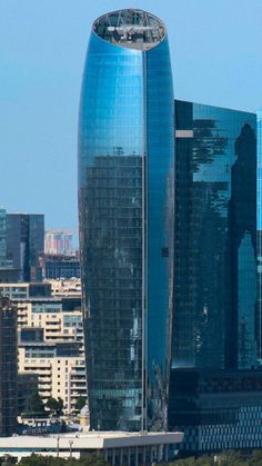 Baku Azerbaijan, Futuristic City, Crescent City, Modern Buildings, Azerbaijan, Baku, Amazing Architecture, Modern Architecture, Crescent