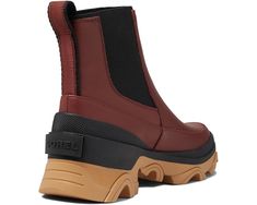 Sorel Hi Line Chelsea, Sorel Chelsea Boot, Sorel Boots Brex, Outdoor Ankle-high Chelsea Boots With Lug Sole, Leather Chelsea Boots With Rubber Sole, Medium Width, Sorel Womens, Pig Skin, Leather Pulls, Walk On