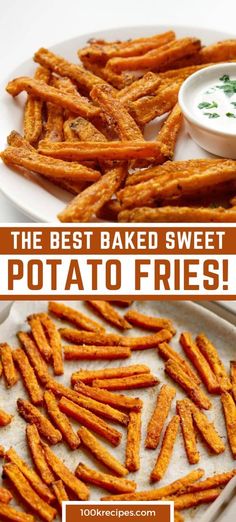 the best baked sweet potato fries