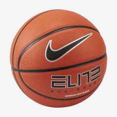 a basketball with the nike logo on it