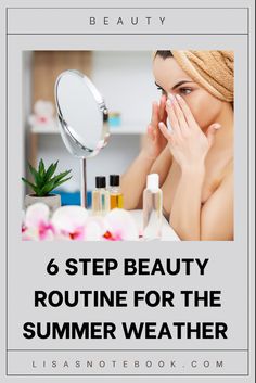 Everyone talks about getting beach body ready for Summer, but what about your skin? You want it to be clear and glowing ready to look your best this Summer. This simple 6 step skincare routine can help you get the best looking skin to enjoy this heatwave. Beach Skincare, Origins Skincare, Summer Skincare Routine, Morning Skincare Routine, Exfoliating Face Scrub, Morning Skincare, Morning Skin Care Routine