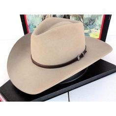 Stetson 4X Seneca Silver Sand Buffalo Collection Felt Cowboy Hat SBSNCA-Painted Cowgirl Western Store Stetson Hats Mens, Cowboy Wear, Stetson Cowboy Hats, Cowboy Hat Styles, Mens Dress Hats, Felt Cowboy Hat, Cowboy Hat Bands, Mens Cowboy Hats, Western Apparel