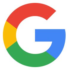 the logo for google is shown in red, green, and yellow letters on a white background