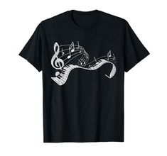 PRICES MAY VARY. Awesome design if you are a pianist, classical musician or music lover! Every good music needs a musical instrument like the piano! Lightweight, Classic fit, Double-needle sleeve and bottom hem Music Keyboard, Classical Musicians, Birthday Presents For Her, Piano Player, Keyboard Piano, Treble Clef, The Piano, Music Lover, Musical Instrument