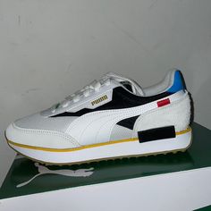 Nwt Puma Sneakers Shoes Puma, Puma White, Puma Sneakers, Puma Shoes, Pumas Shoes, Kids Shoes, White Black, White And Black, Kids Shop