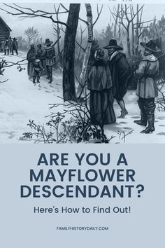 the cover of are you a mayflower descendant? here's how to find out