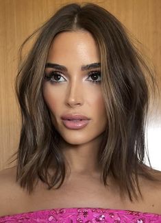 Short Brown Hair, Olivia Culpo, Penteado Cabelo Curto