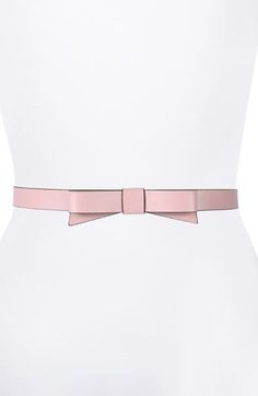 Ladies Belts, Belt Bow, Bow Belt, Evening Primrose, Belts For Women, Kate Spade New York, Leather Belt, Fashion Inspo Outfits, Kate Spade