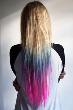 10-Main Brunette Ombre, Dyed Blonde Hair, Funky Hairstyles, Heart Hair, Hair Blonde, Blonde Ombre