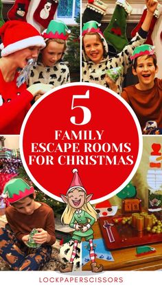 five family escape rooms for christmas