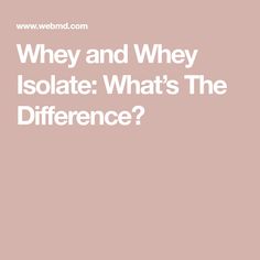 Whey and Whey Isolate: What’s The Difference? Cheese Making Process, Dairy Allergy, Whey Isolate, Milk Allergy, Whey Powder, Whey Protein Isolate, Isolate Protein, Protein Supplements, Optimum Nutrition