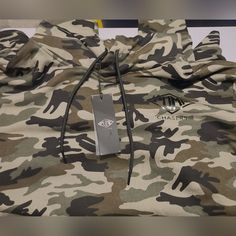 65% Cotton/35% Poly Perfect For A Workout Pump Chasers Brand Casual Camouflage Hoodie For Streetwear, Camouflage Cotton Hooded Tops, Casual Camouflage Sweatshirt For Outdoor Activities, Casual Camouflage Tops For Outdoor Activities, Casual Camouflage Hoodie For Outdoor Activities, Camouflage Hooded Top For Streetwear, Casual Camouflage Hoodie With Drawstring, Casual Camouflage Hooded Top, Casual Camouflage Hoodie Top