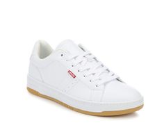 Men's Levis Carson Casual Sneakers | Shoe Carnival Sporty Slip-resistant Skate Shoes With White Sole, Slip-resistant Sneakers For Jogging With White Sole, Slip-on Synthetic Skate Shoes For Sports, White Sole Slip-resistant Skate Shoes For Sports, Sporty Synthetic Slip-on Skate Shoes, Slip-resistant Round Toe Sneakers For Sports, Comfortable Slip-resistant Lace-up Sneakers, Mid-top Slip-resistant Sneakers For Streetwear, Casual Low-top Slip-resistant Running Shoes