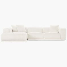 The inviting, smart-looking Kelston Collection (2016) features large seating areas, wide arms, and feather-blend cushions. Articulating headrests on the sectional and sofa let you adjust individual headrests to just the right angle and height for reading or watching TV – or fold them out of the way when not in use. Everything you need for rest and relaxation. Made in Italy. | Kelston Sectional, Fabric Sofa, Ecru at Design Within Reach Greek Revival, Rest And Relaxation, Corner Sectional, Living Room Furniture Sofas, Right Angle, Design Within Reach, Watching Tv, Fabric Sofa, Leather Upholstery