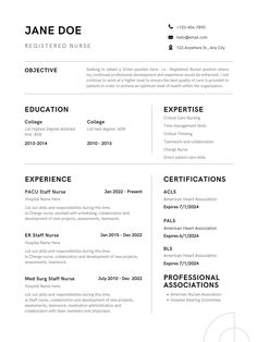 a professional resume with no work experience is shown in this image, it shows the cover letter