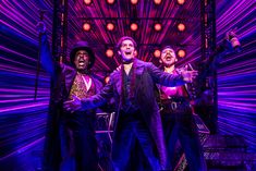 the cast of broadway's production of charlie and the chocolate factory is singing on stage