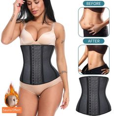 Waist Trainer Abdomen Reducing Girdle Woman Tummy Slimming Shapewear Modeling Belt Steel Bones Body Shaper Weight Loss Corset Brand Name: miss moly Obscene Picture: No Sexually Suggestive: No Material: Cotton Material: Spandex Item Type: Shapers Thickness: Thick （Winter) Fabric Type: Broadcloth Control Level: Firm Gender: WOMEN Model Number: Y32 Decoration: NONE Shapewear: Waist Cinchers Color: Black Size: S/M/L/XL/2XL/3XL Material: Lining:Cotton96%,Spandex4%;Core:Latex100% Shapewear: Waist Cinc Waist Trainer Benefits, Waist Trainer Results, Sweat Waist Trainer, Waist Trainer Workout, Best Waist Trainer, Trainers Outfit, Slim Shapewear, Tummy Slimmer, Waist Training