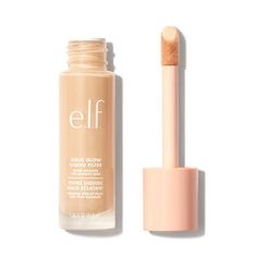 Halo Glow Liquid Filter Complexion Booster - 0 Fair | e.l.f. Cosmetics Elf Halo Glow Liquid Filter, Elf Halo Glow, Glow Filter, Halo Glow Liquid Filter, Halo Glow, Glow Light, Led Mask, Dewy Skin, Skin Complexion