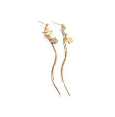 in stock Star Drop Earrings, Gold Drop Earrings, Gold Earrings, Pick Up, In Store, Buy Online, Drop Earrings, Stars, Free Shipping