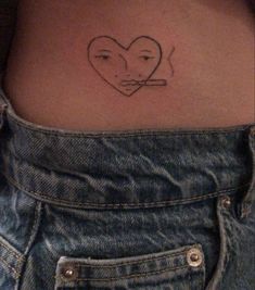 Sick N Poke Tattoo, Stick N Poke Ideas, Stick N Poke Tattoos, Heart Tat, Stick Poke Tattoo, Stick And Poke Tattoo, Peace Symbols, Cute Simple Tattoos, Mystical Tattoos