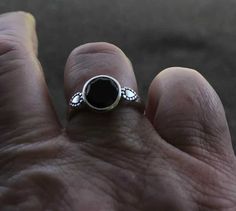 Vintage Genuine Black Tourmaline Round Rings 14k Gold Plated,All Size Available | eBay Black Tourmaline Ring, Electromagnetic Radiation, Tourmaline Ring, Round Rings, Tourmaline Gemstone, Black Tourmaline, 925 Silver Rings, Tourmaline, Silver Ring