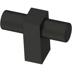 a black square object on a white background