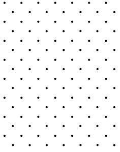 black and white polka dot wallpaper pattern with small dots in the center, on a white background