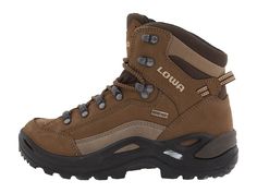 Lowa Renegade GTX(r) Mid Women's Hiking Boots Taupe/Sepia Gore-tex Waterproof Hiking Boots For Winter, Winter Gore-tex Waterproof Hiking Boots, Rugged Gore-tex Waterproof Boots For Sports, Rugged Gore-tex Waterproof Sports Boots, Gore-tex Waterproof Boots For Winter Hiking, Rugged Gore-tex Hiking Boots For Sports, Gore-tex Weatherproof Waterproof Boots For Outdoor Activities, Casual Gore-tex Work Boots For Outdoor, Brown Gore-tex Weatherproof Hiking Boots